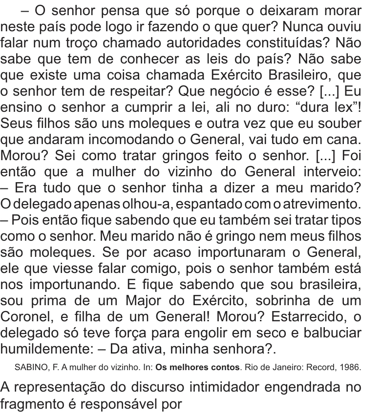 Enunciado original completo da questão 30 do ENEM 2021 - 1º Dia – Caderno 3 – Branco – Aplicação Regular, página 15.