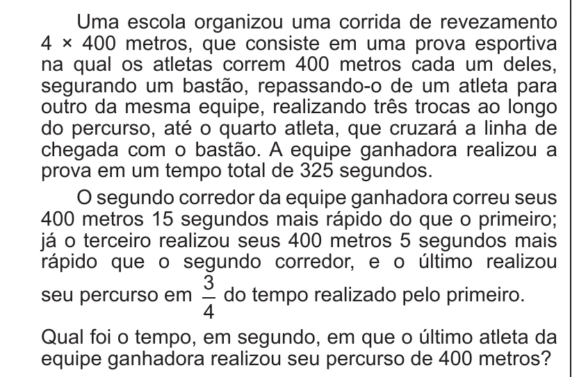 Enunciado original completo da questão 157 do ENEM 2017 - 2º Dia - Caderno 8 - Rosa – Reaplicação/PPL, página 25.