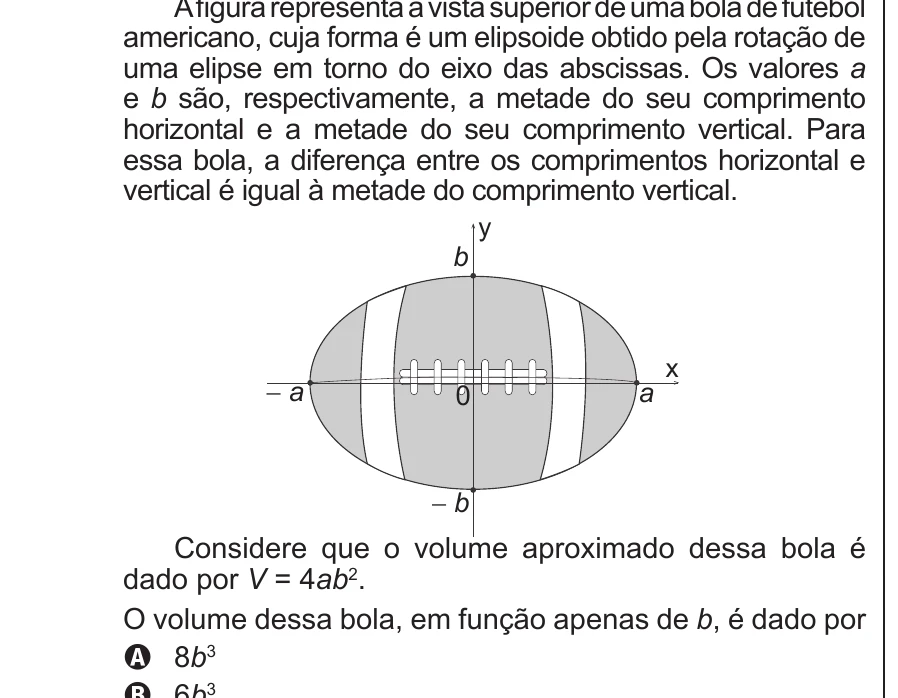 Enunciado original completo da questão 137 do ENEM 2015 - 2º Dia - Caderno 5 - Amarelo – Aplicação regular, página 19.
