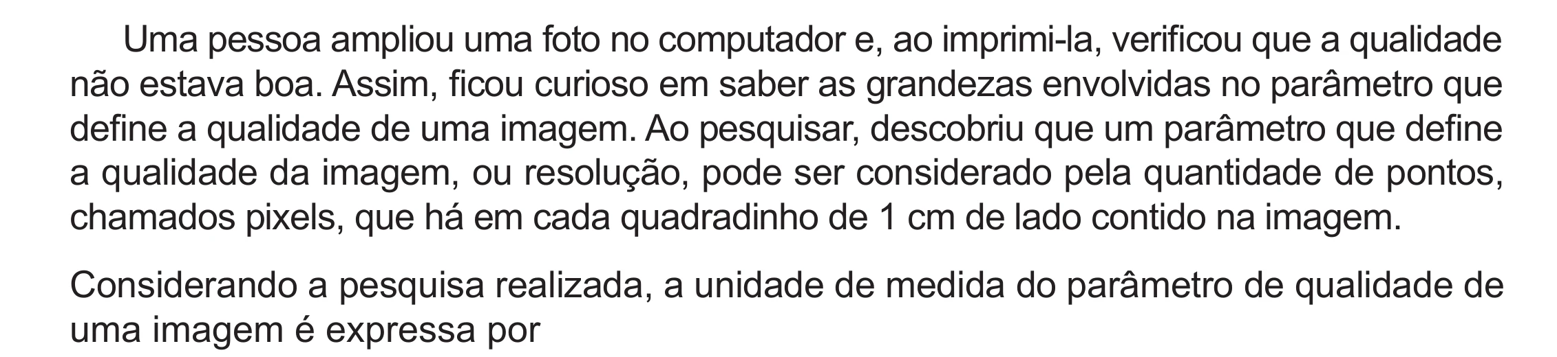 Enunciado original completo da questão 170 do ENEM 2024 - 2º Dia – Caderno 8 – Verde (Ampliada) – Reaplicação/PPL, página 56.