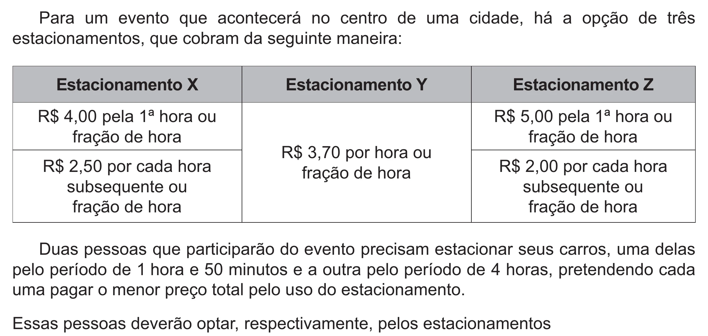 Enunciado original completo da questão 164 do ENEM 2021 - 2º Dia – Caderno 5 – Amarelo (Ampliada) – Reaplicação/PPL/Segunda Oportunidade, página 54.