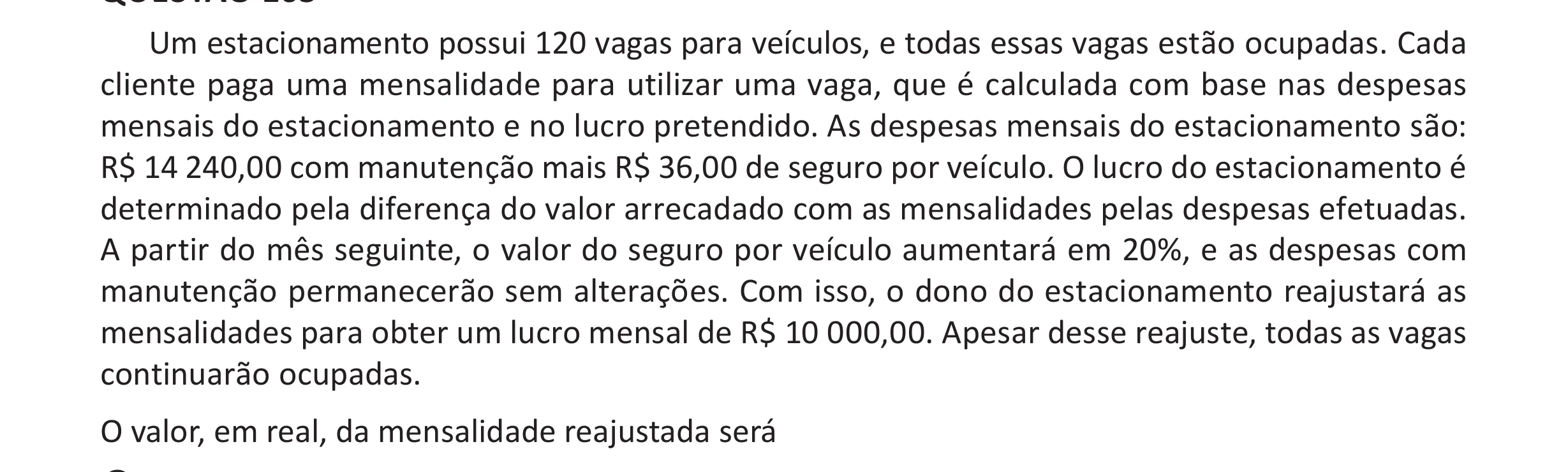 Enunciado original completo da questão 163 do ENEM 2025 - 2º Dia – Caderno 11 – Laranja (Braile e ledor) – Aplicação Regular - (Ampliada), página 51.