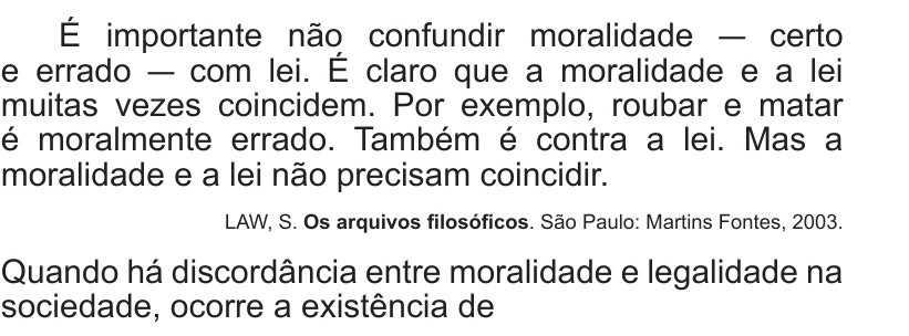 Enunciado original completo da questão 16 do ENEM 2014 - 1º Dia – Caderno 3 – Branco – Terceira aplicação, página 6.