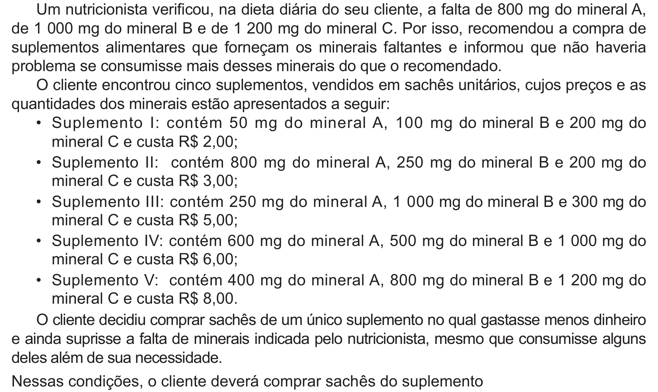 Enunciado original completo da questão 159 do ENEM 2021 - 2º Dia – Caderno 5 – Amarelo (Ampliada) – Aplicação Regular, página 49.