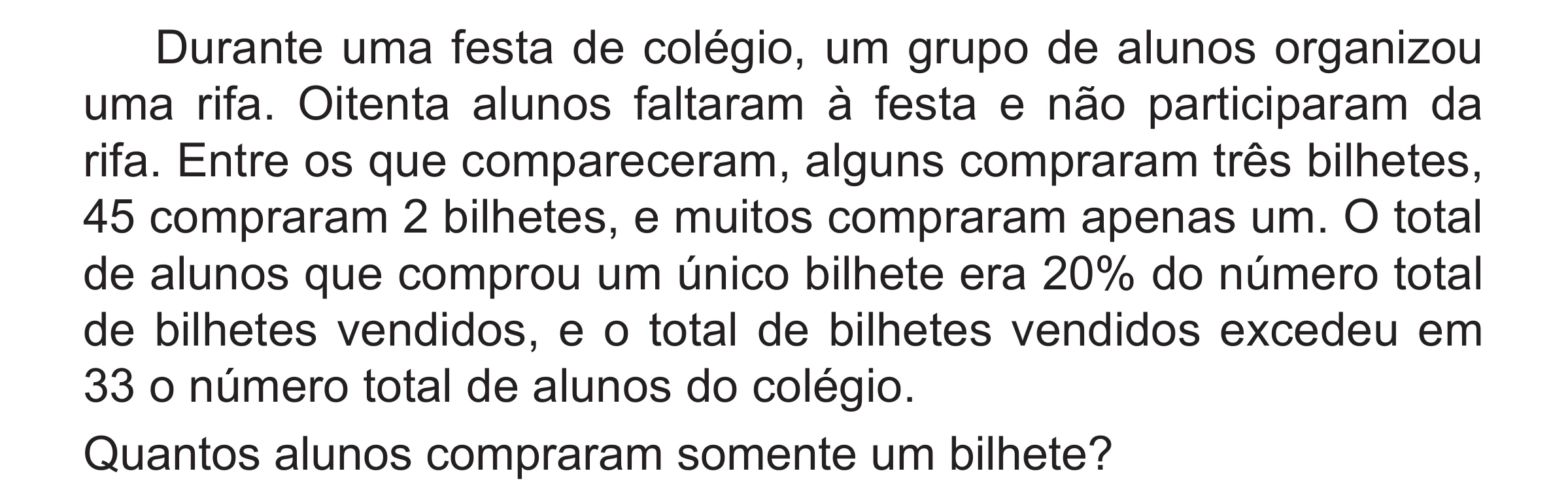Enunciado original completo da questão 168 do ENEM 2018 - 2º Dia - Caderno 5 – Amarelo (Superampliada) – Aplicação regular, página 68.