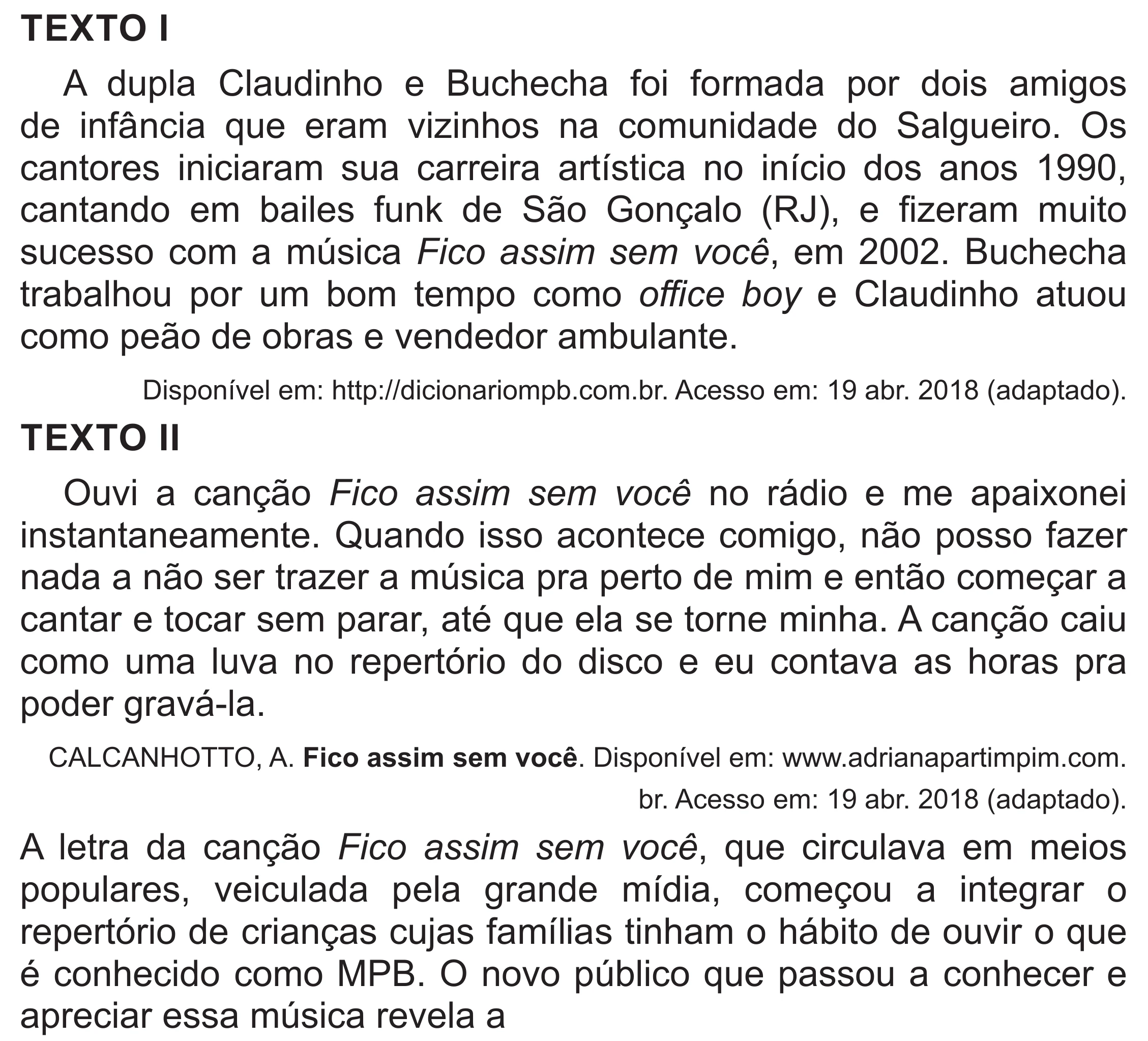 Enunciado original completo da questão 28 do ENEM 2020 - 1º Dia – Caderno 4 – Rosa (Superampliada) – Reaplicação/PPL, página 36.