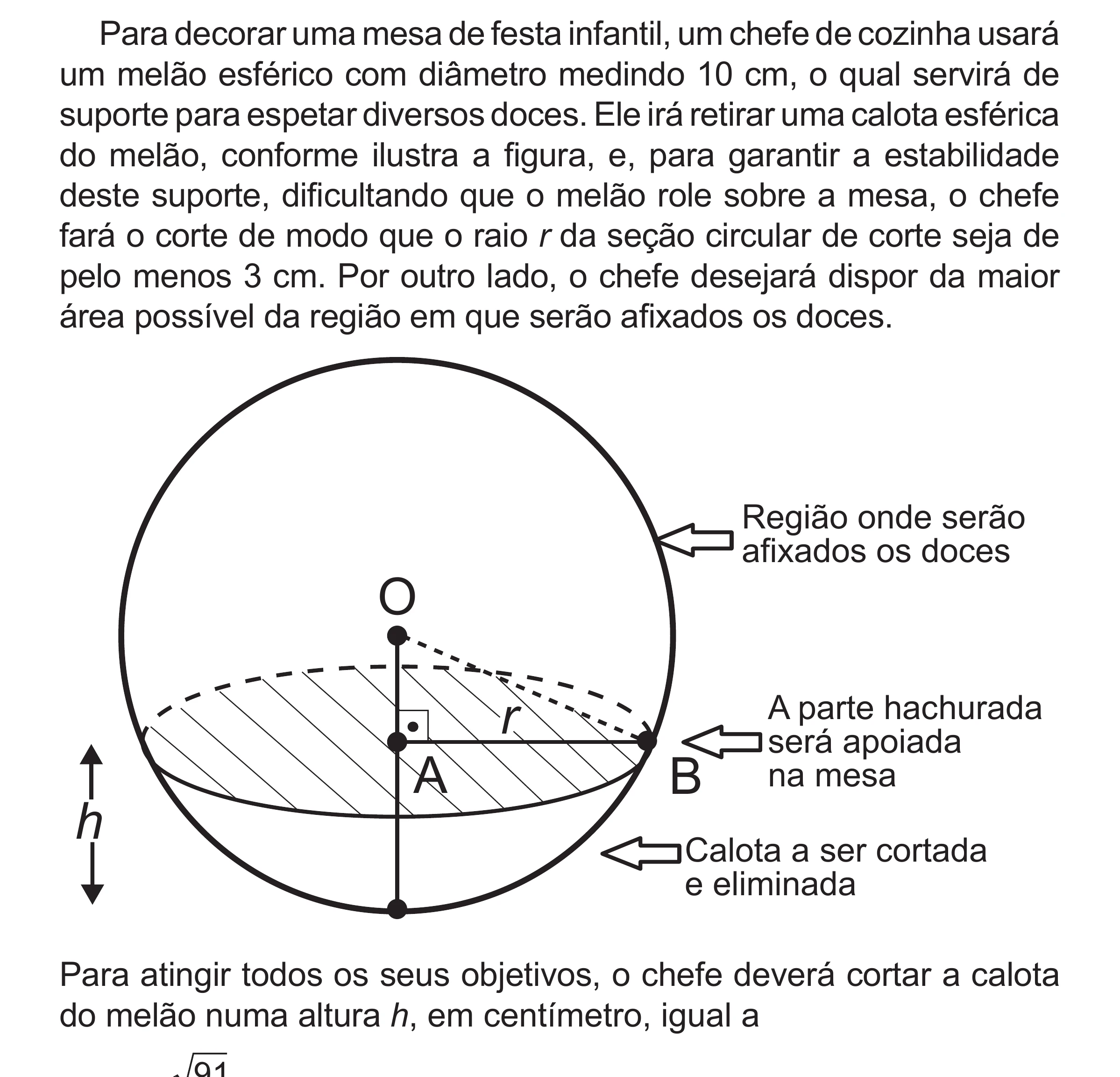 Enunciado original completo da questão 180 do ENEM 2017 - 2º Dia - Caderno 5 – Amarelo (Superampliada) – Aplicação regular, página 79.