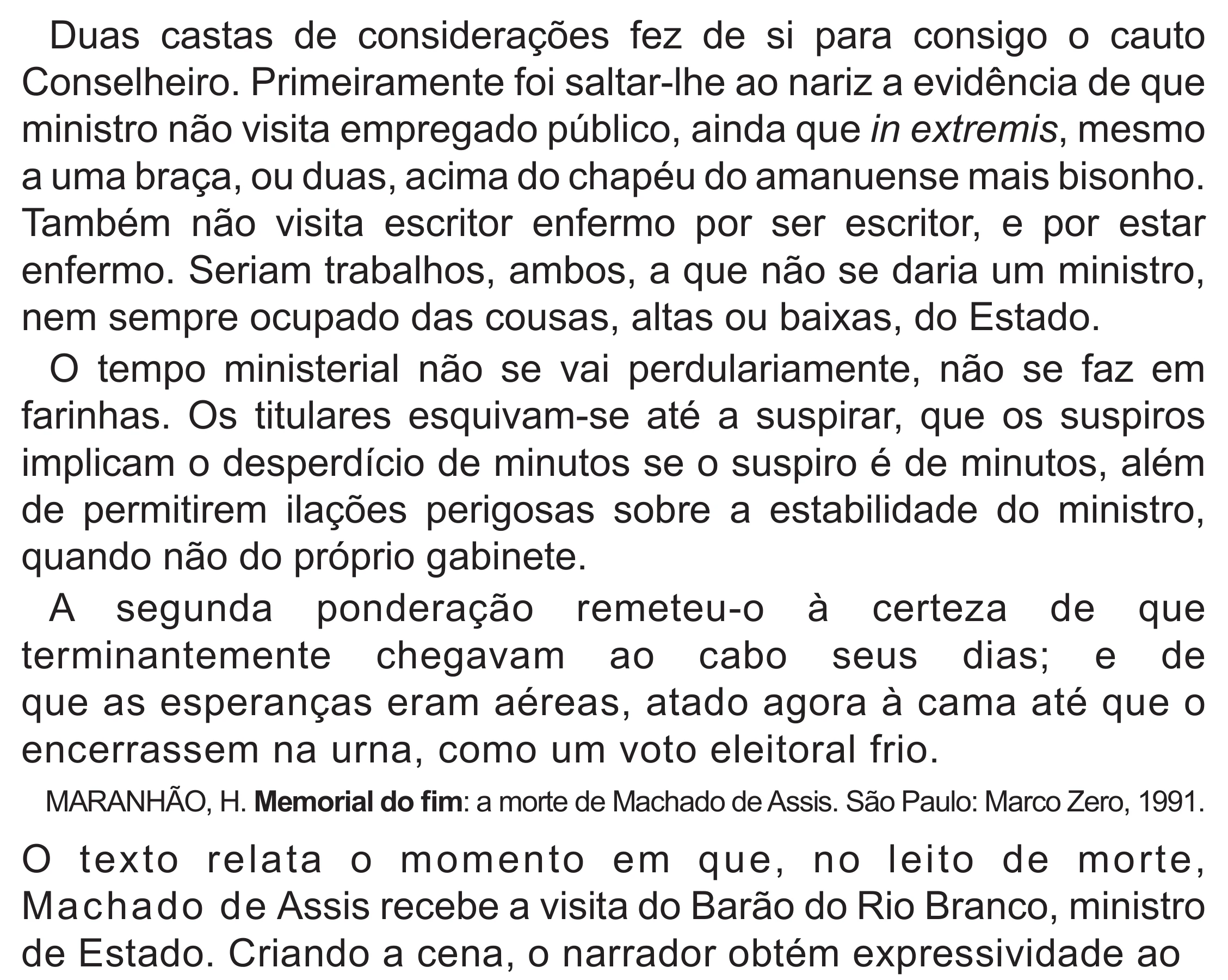Enunciado original completo da questão 36 do ENEM 2022 - 1º Dia – Caderno 3 – Branco (Superampliada) – Reaplicação/PPL, página 42.