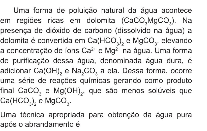 Enunciado original completo da questão 86 do ENEM 2014 - 1º Dia – Caderno 3 – Branco – Terceira aplicação, página 30.