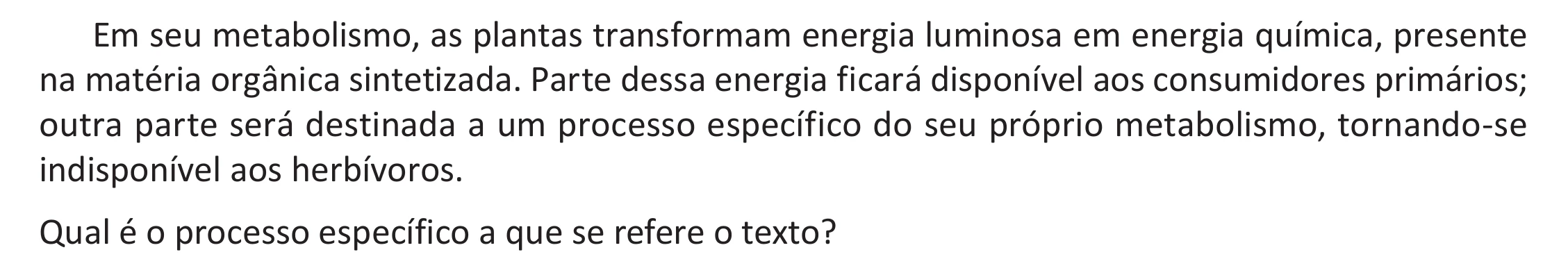 Enunciado original completo da questão 100 do ENEM 2025 - 2º Dia – Caderno 11 – Laranja (Braile e ledor) – Reaplicação - (Ampliada), página 7.