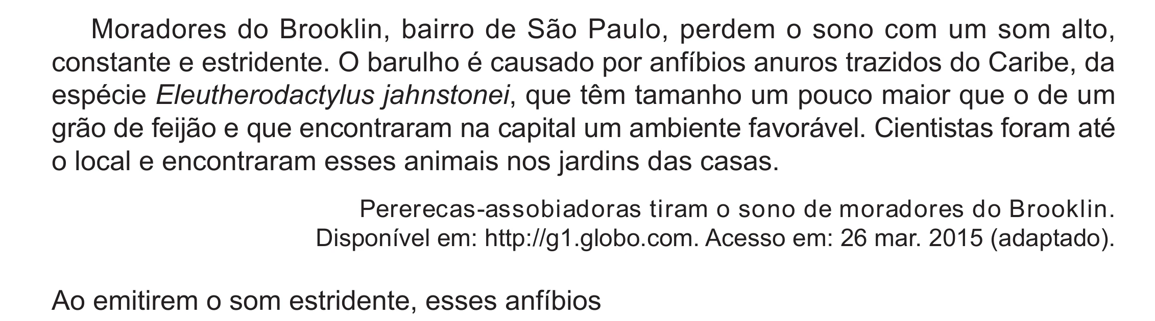 Enunciado original completo da questão 134 do ENEM 2024 - 2º Dia – Caderno 12 – Roxo (Libras) – Aplicação Regular - (Ampliada), página 28.