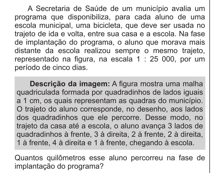 Enunciado original completo da questão 177 do ENEM 2013 - 2º Dia - Caderno 6 - Cinza – Ledor, página 31.