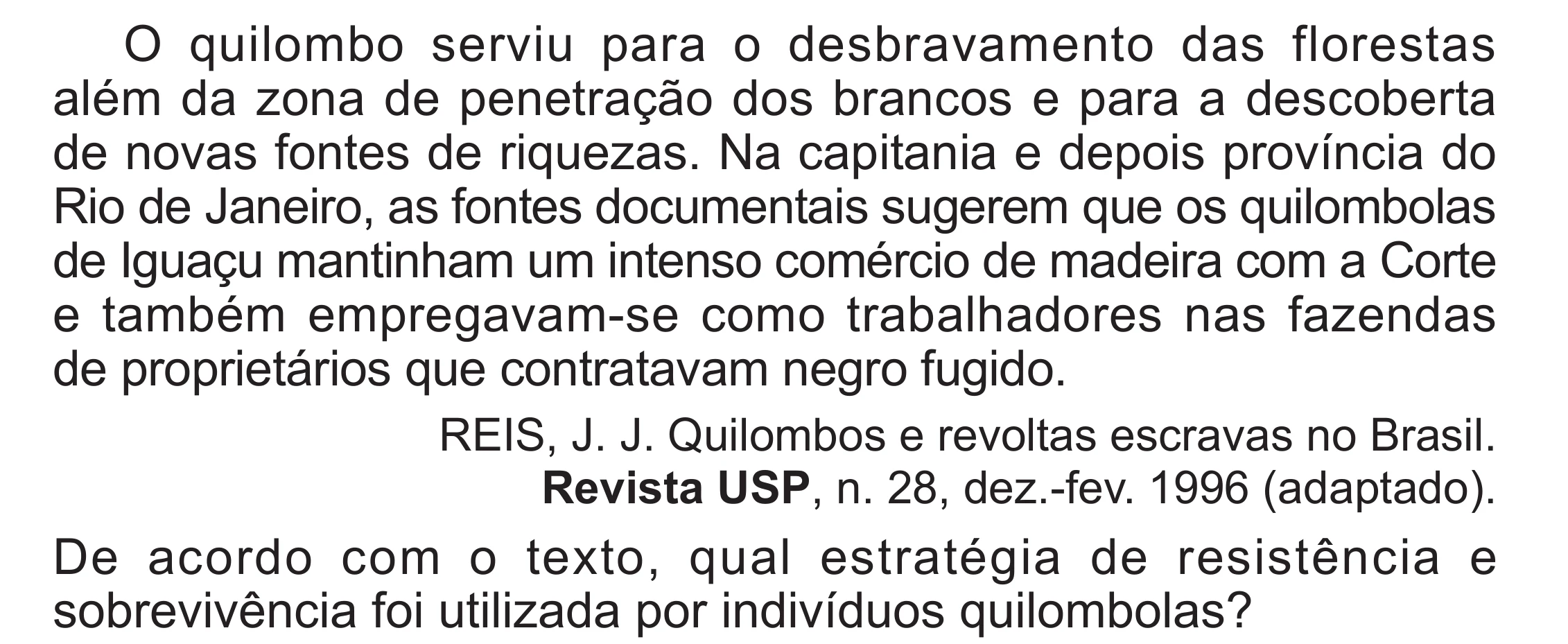 Enunciado original completo da questão 53 do ENEM 2024 - 1º Dia – Caderno 4 – Verde (Superampliada) – Reaplicação/PPL, página 65.