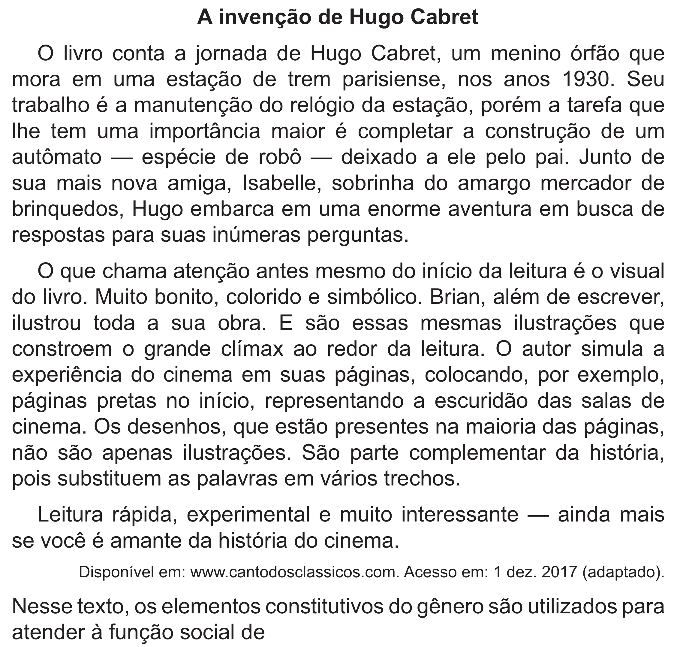 Enunciado original completo da questão 11 do ENEM 2021 - 1º Dia – Caderno 2 – Amarelo (Superampliada) – Reaplicação/PPL/Segunda Oportunidade, página 18.