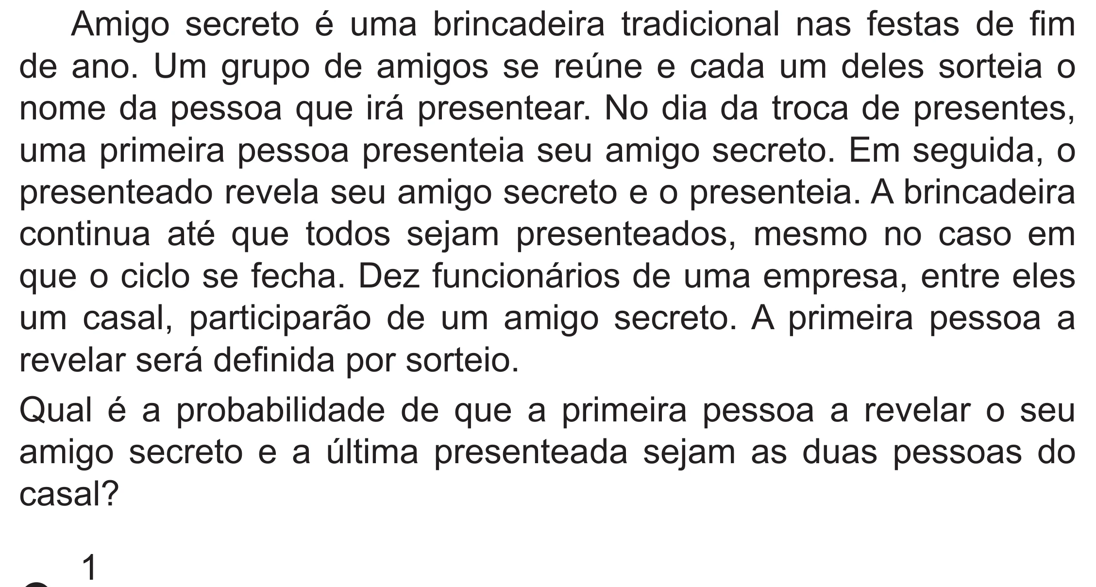 Enunciado original completo da questão 143 do ENEM 2020 - 2º Dia - Caderno 8 – Rosa (Superampliada) – Aplicação Regular, página 43.