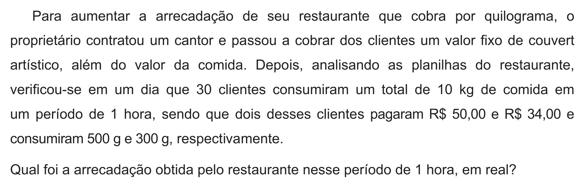 Enunciado original completo da questão 138 do ENEM 2020 - 2º Dia – Caderno 8 – Rosa (Ampliada) – Reaplicação/PPL, página 30.