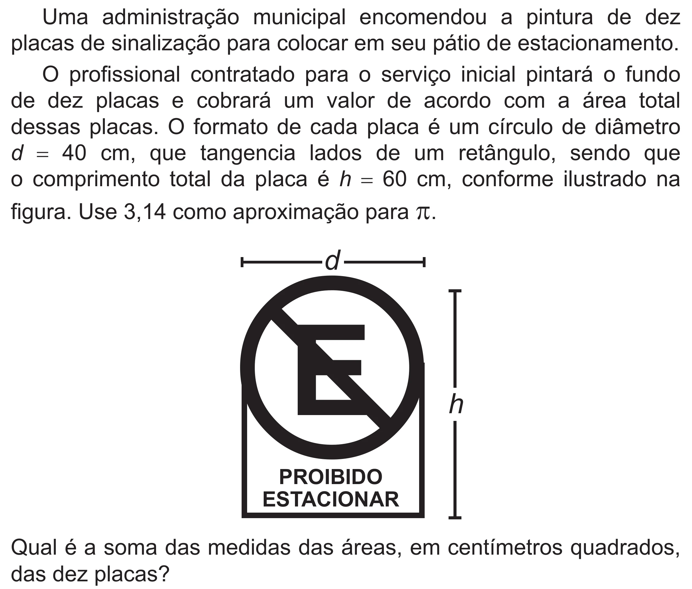 Enunciado original completo da questão 143 do ENEM 2019 - 2º Dia – Caderno 6 – Cinza (Superampliada) – Aplicação Regular, página 47.