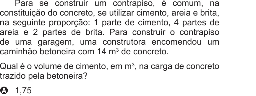Enunciado original completo da questão 159 do ENEM 2013 - 2º Dia - Caderno 7 - Azul – Aplicação regular, página 25.