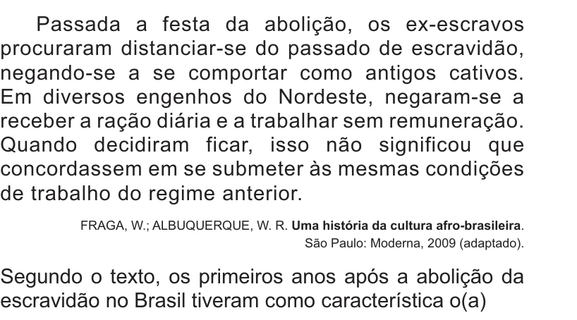 Enunciado original completo da questão 22 do ENEM 2014 - 1º Dia – Caderno 3 – Branco – Reaplicação/PPL, página 8.