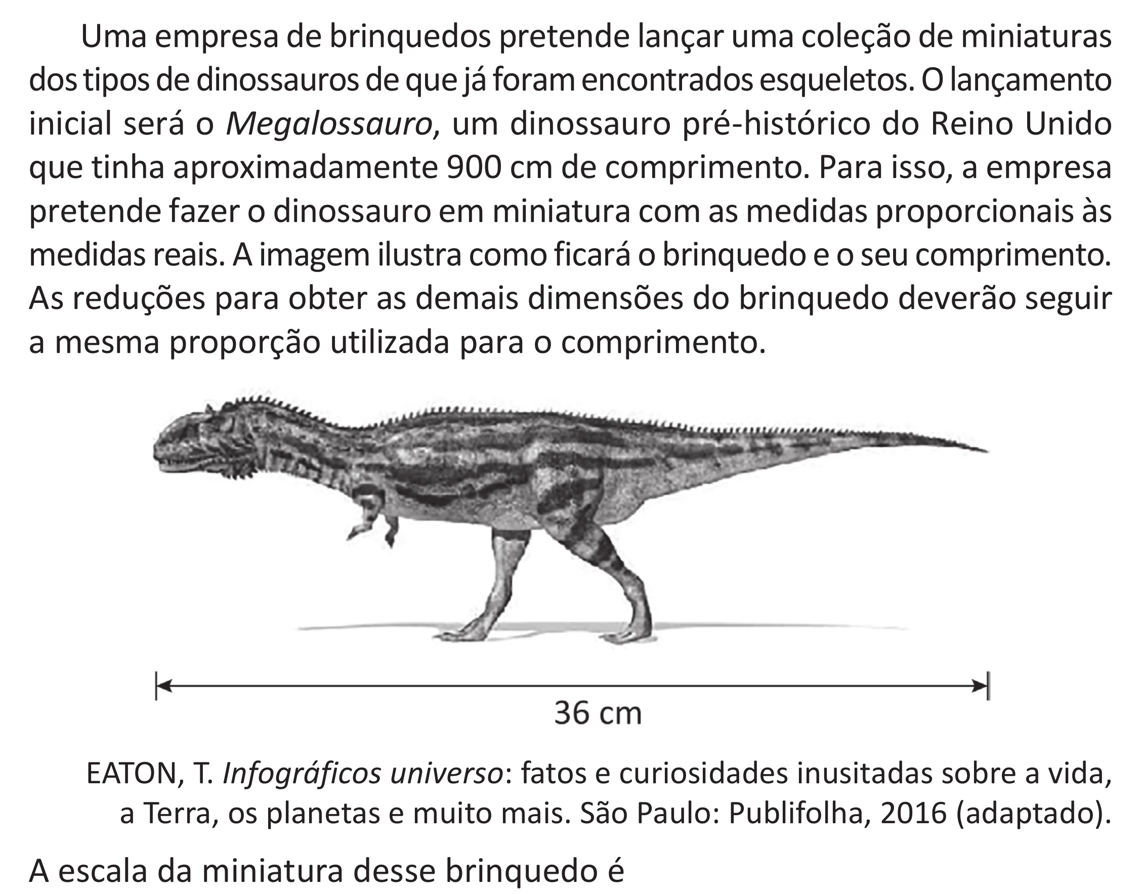Enunciado original completo da questão 144 do ENEM 2025 - 2º Dia – Caderno 11 – Laranja (Braile e ledor) – Reaplicação - (Superampliada), página 58.