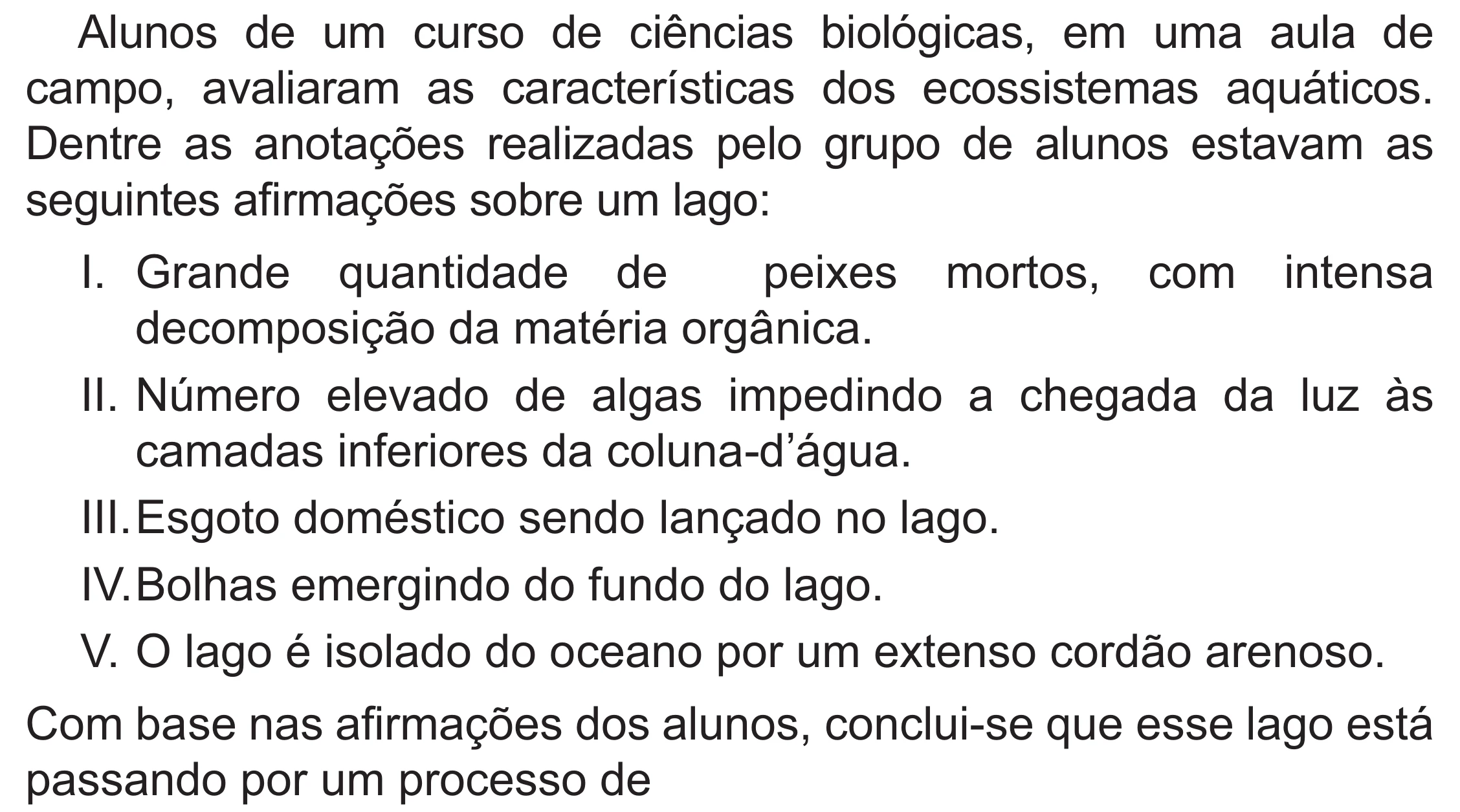 Enunciado original completo da questão 105 do ENEM 2021 - 2º Dia – Caderno 5 – Amarelo (Superampliada) – Reaplicação/PPL/Segunda Oportunidade, página 13.