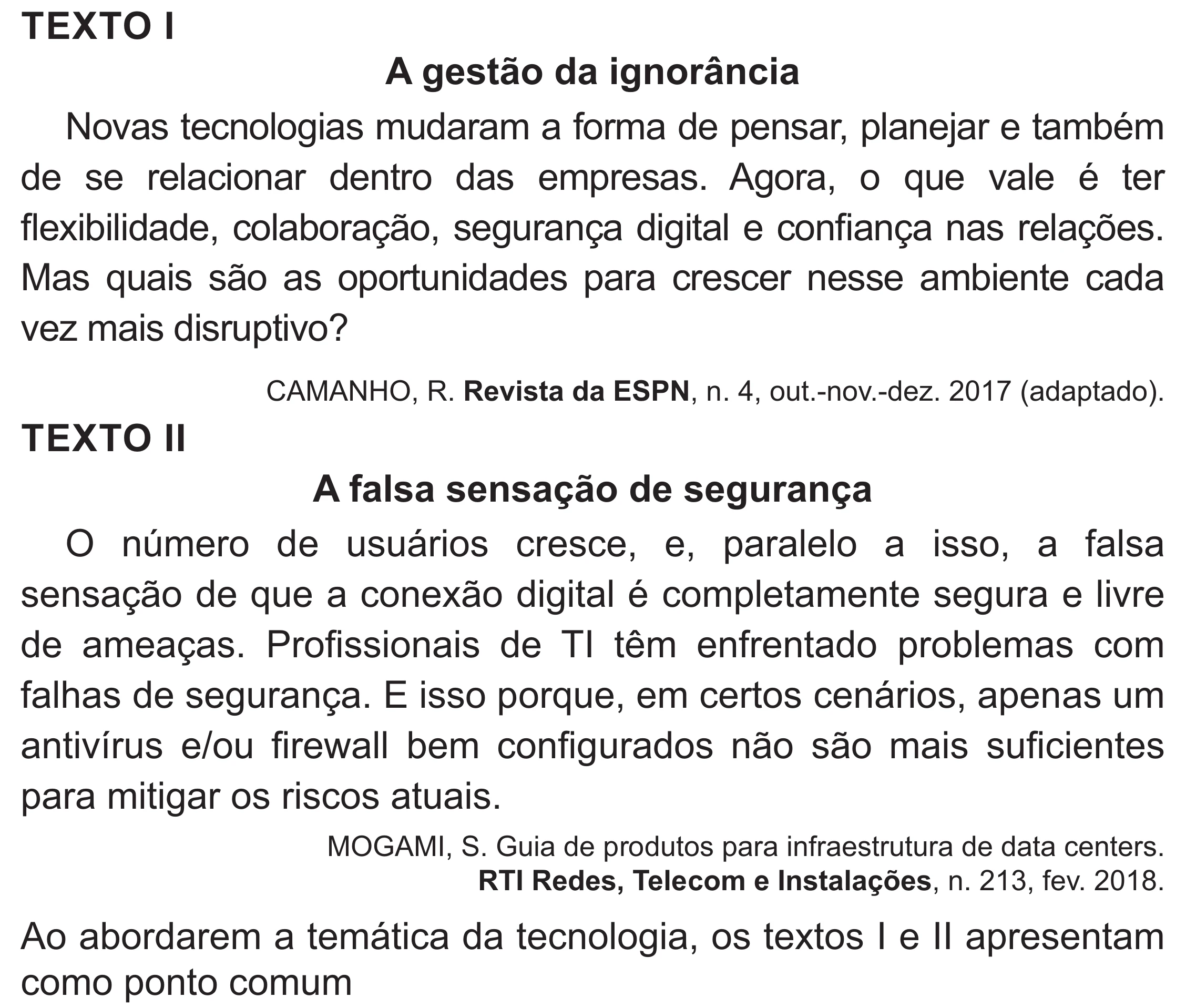 Enunciado original completo da questão 34 do ENEM 2021 - 1º Dia – Caderno 2 – Amarelo (Superampliada) – Reaplicação/PPL/Segunda Oportunidade, página 40.
