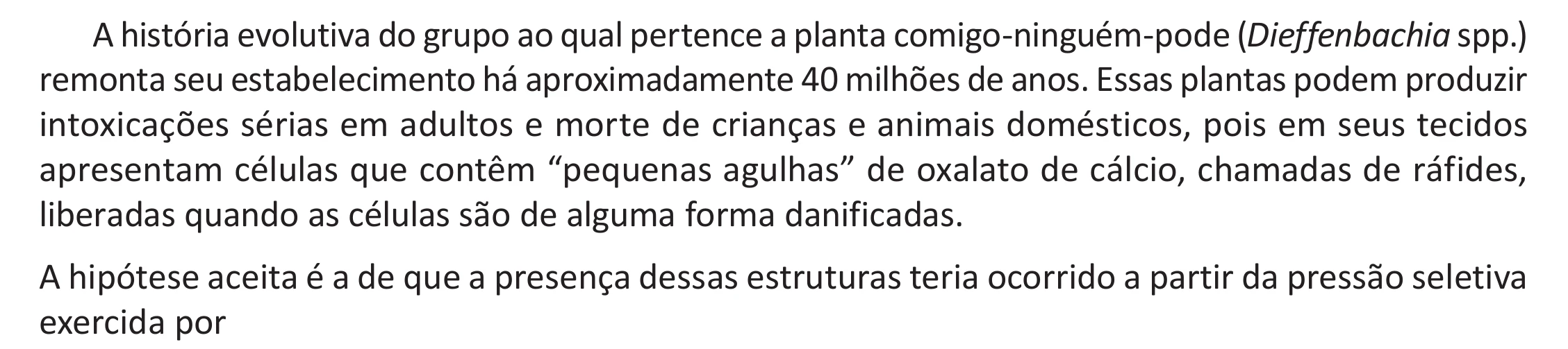 Enunciado original completo da questão 93 do ENEM 2025 - 2º Dia – Caderno 11 – Laranja (Braile e ledor) – Aplicação Regular - (Ampliada) - Belém, Ananindeua e Marituba, página 3.