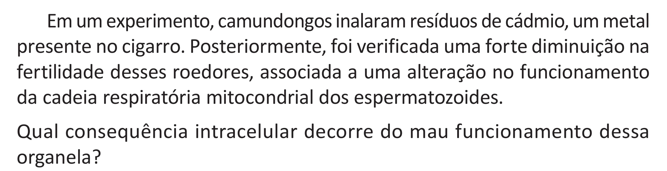 Enunciado original completo da questão 107 do ENEM 2025 - 2º Dia – Caderno 11 – Laranja (Braile e ledor) – Reaplicação - (Superampliada), página 19.