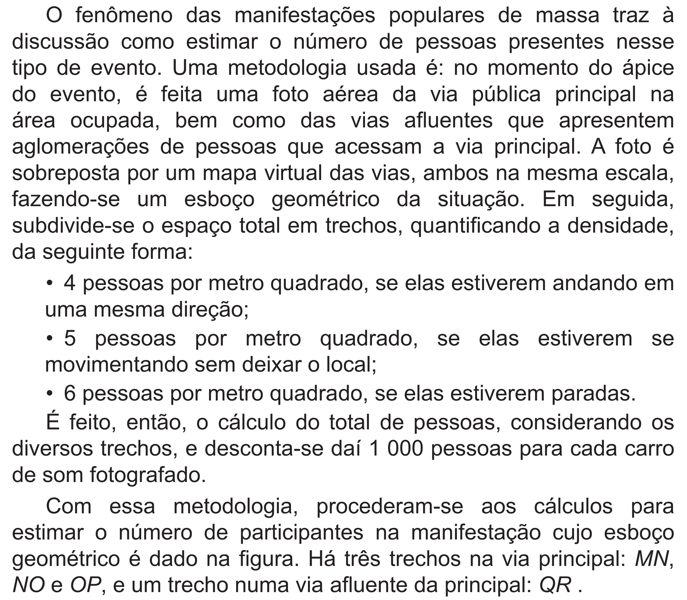 Enunciado original completo da questão 149 do ENEM 2020 - 2º Dia - Caderno 8 – Rosa (Superampliada) – Aplicação Regular, página 50.