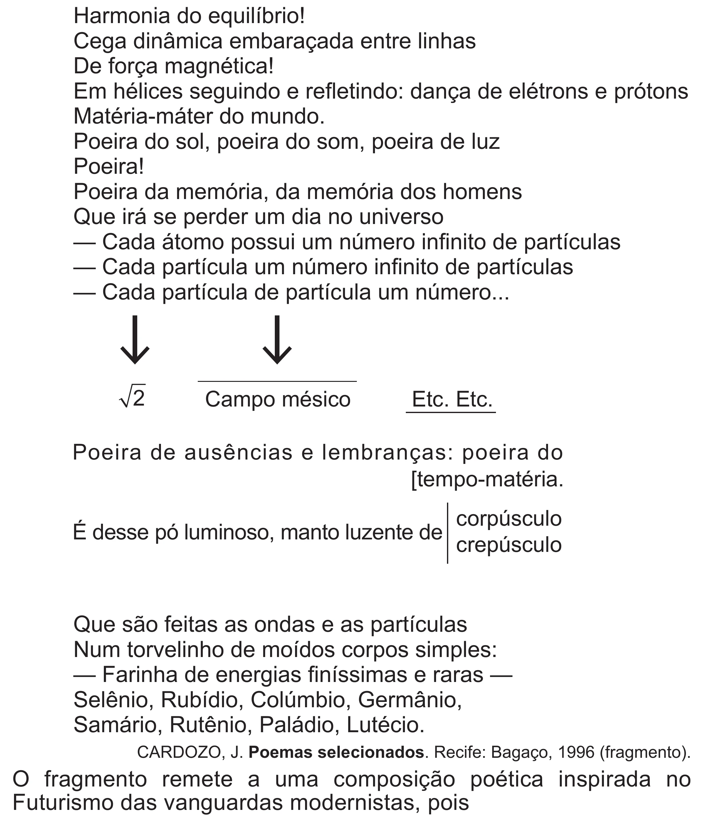 Enunciado original completo da questão 35 do ENEM 2022 - 1º Dia – Caderno 3 – Branco (Superampliada) – Reaplicação/PPL, página 41.