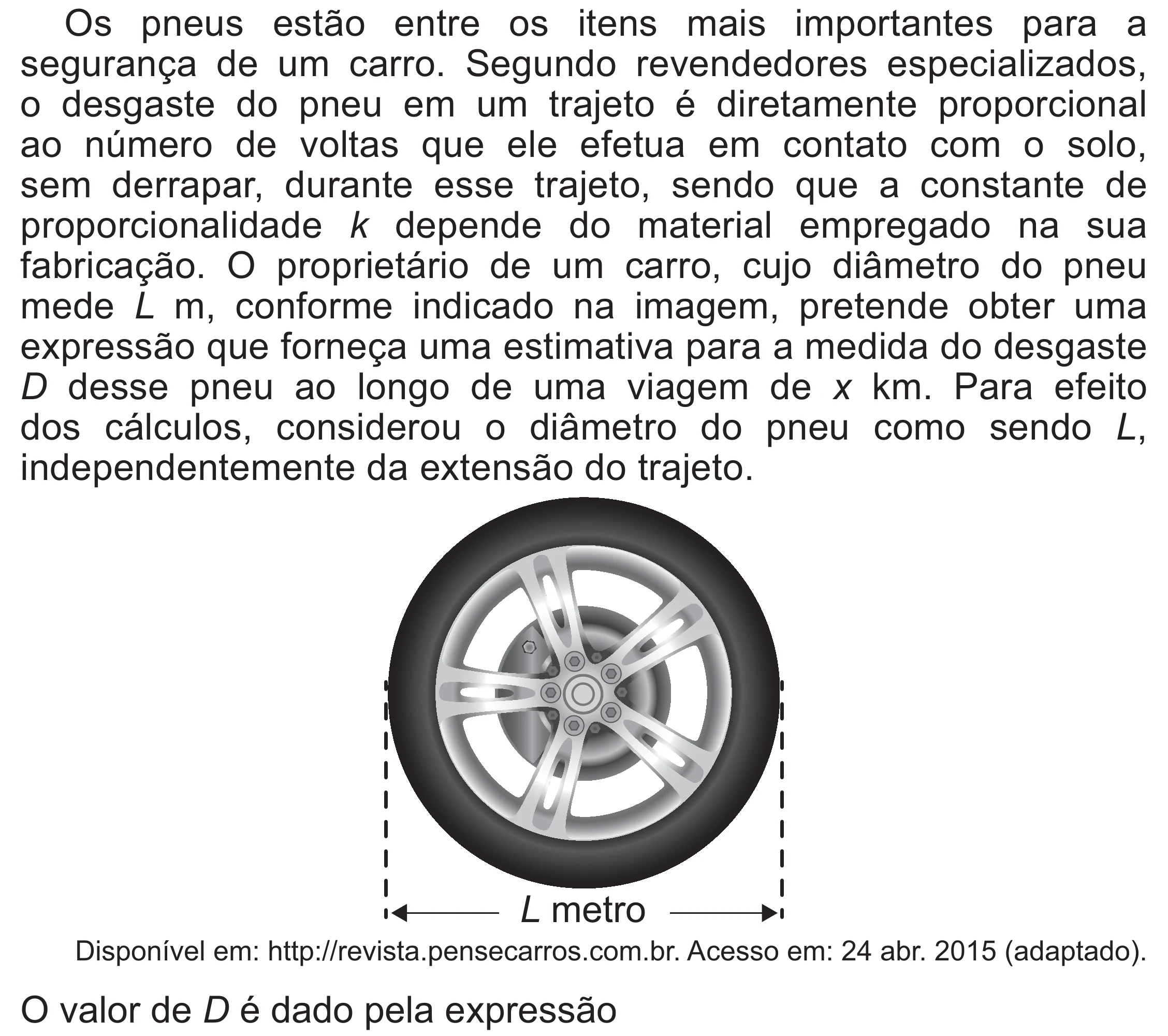 Enunciado original completo da questão 148 do ENEM 2021 - 2º Dia – Caderno 5 – Amarelo (Superampliada) – Reaplicação/PPL/Segunda Oportunidade, página 49.