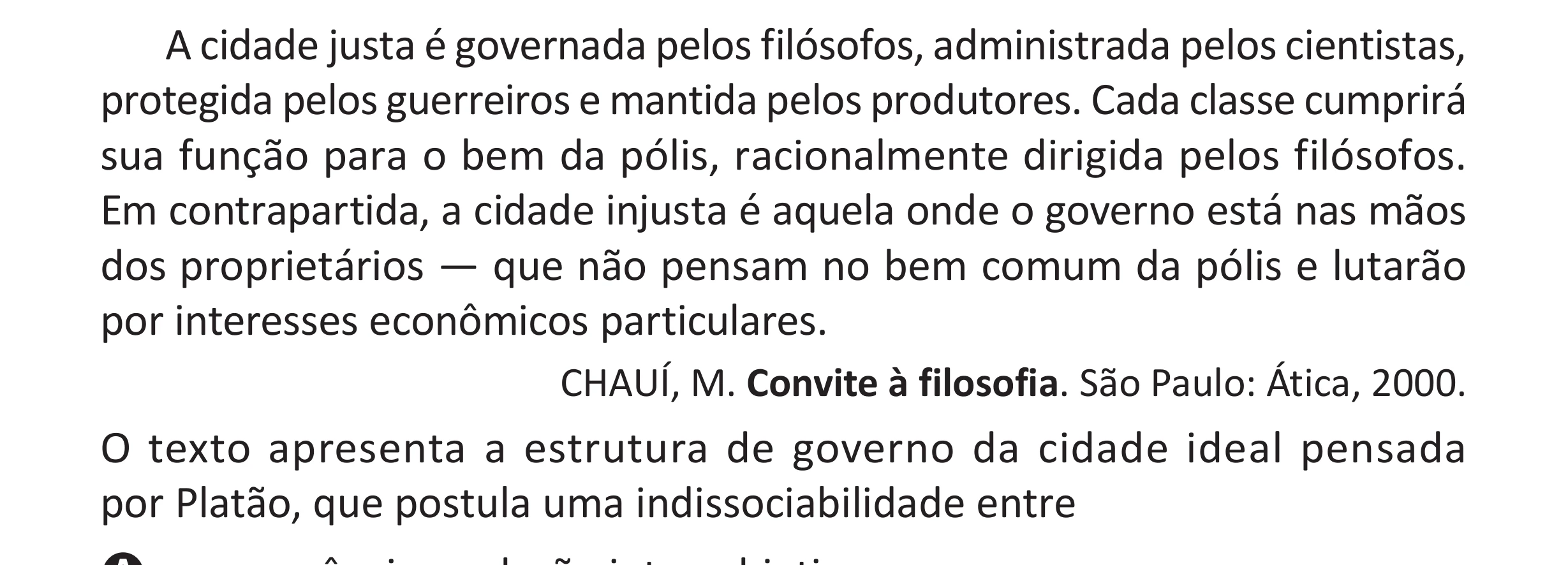 Enunciado original completo da questão 87 do ENEM 2025 - 1º Dia – Caderno 10 – Roxo (Libras) – Aplicação Regular - (Superampliada), página 92.