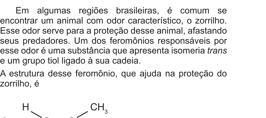 Enunciado original completo da questão 117 do ENEM 2017 - 2º Dia - Caderno 6 - Cinza – Reaplicação/PPL, página 9.