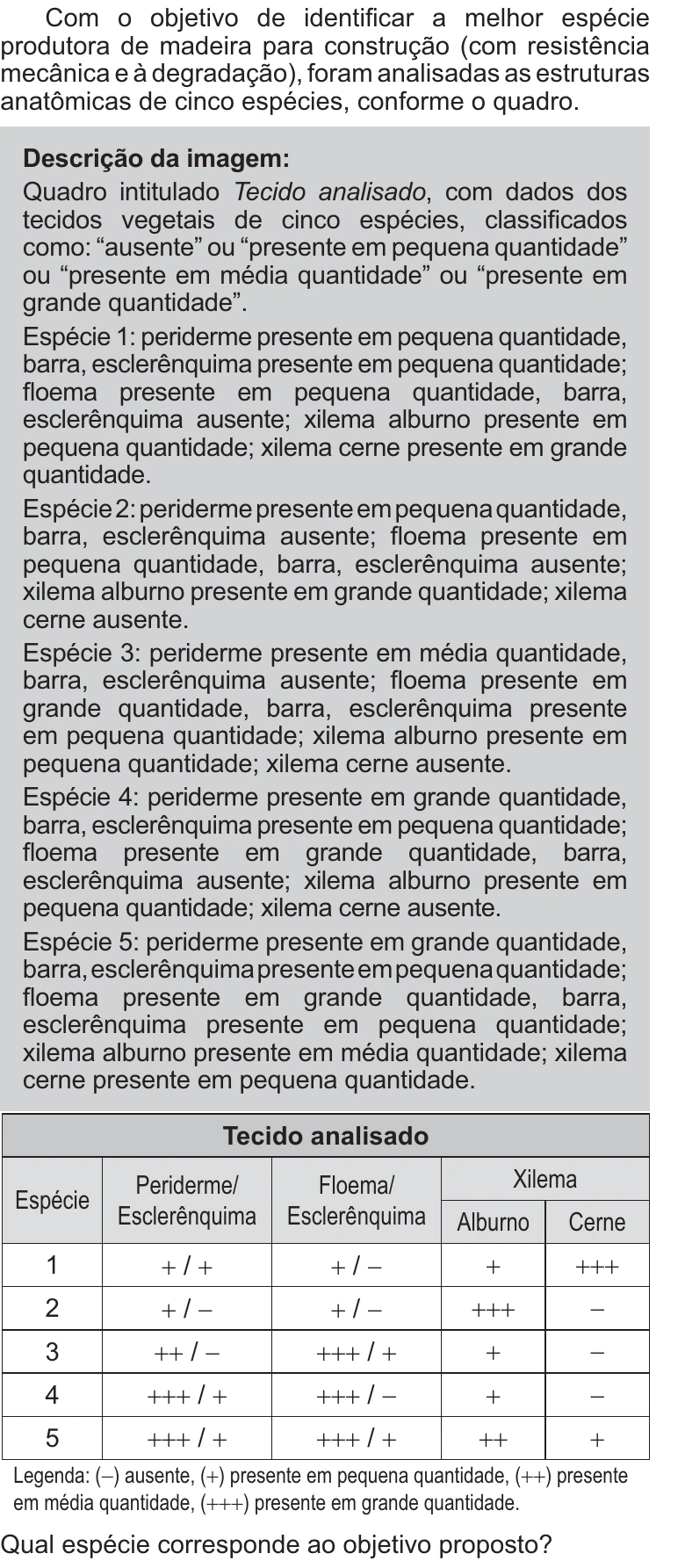 Enunciado original completo da questão 114 do ENEM 2021 - 2º Dia – Caderno 11 – Laranja (braile e ledor) – Aplicação Regular, página 8.