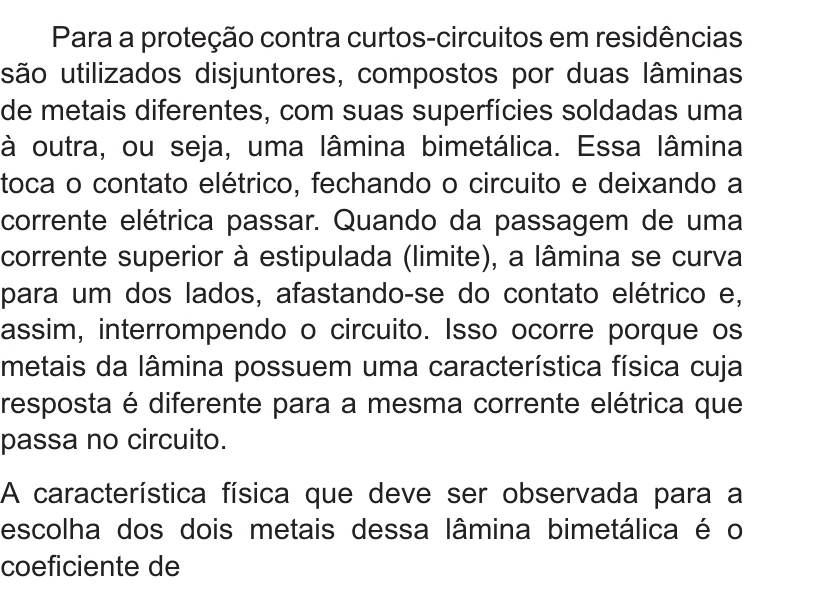 Enunciado original completo da questão 59 do ENEM 2014 - 1º Dia – Caderno 3 – Branco – Reaplicação/PPL, página 20.