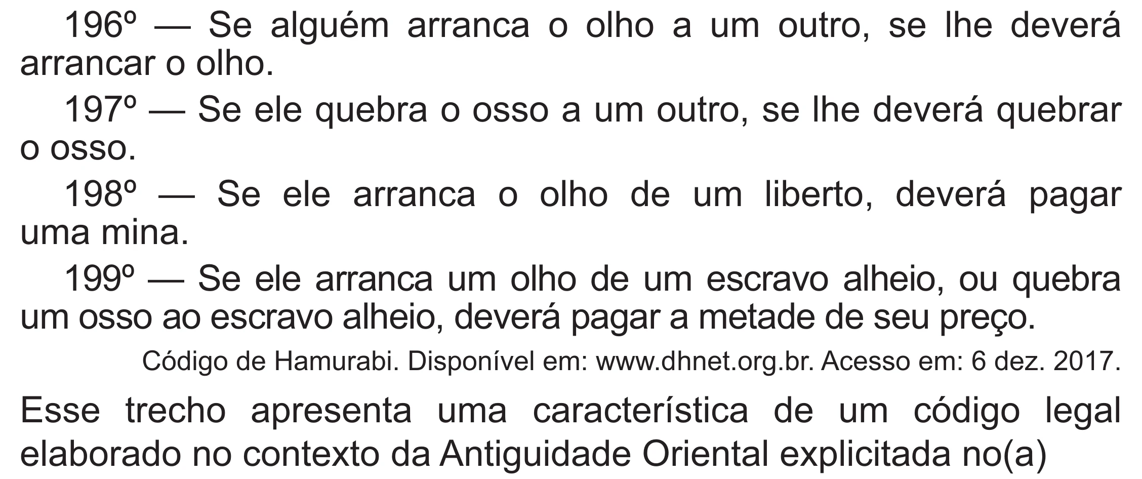 Enunciado original completo da questão 48 do ENEM 2021 - 1º Dia – Caderno 2 – Amarelo (Superampliada) – Reaplicação/PPL/Segunda Oportunidade, página 55.