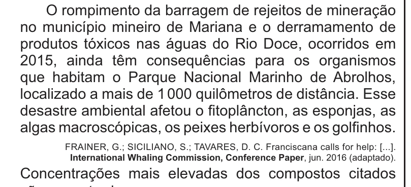 Enunciado original completo da questão 133 do ENEM 2021 - 2º Dia – Caderno 8 – Rosa – Aplicação Regular, página 15.