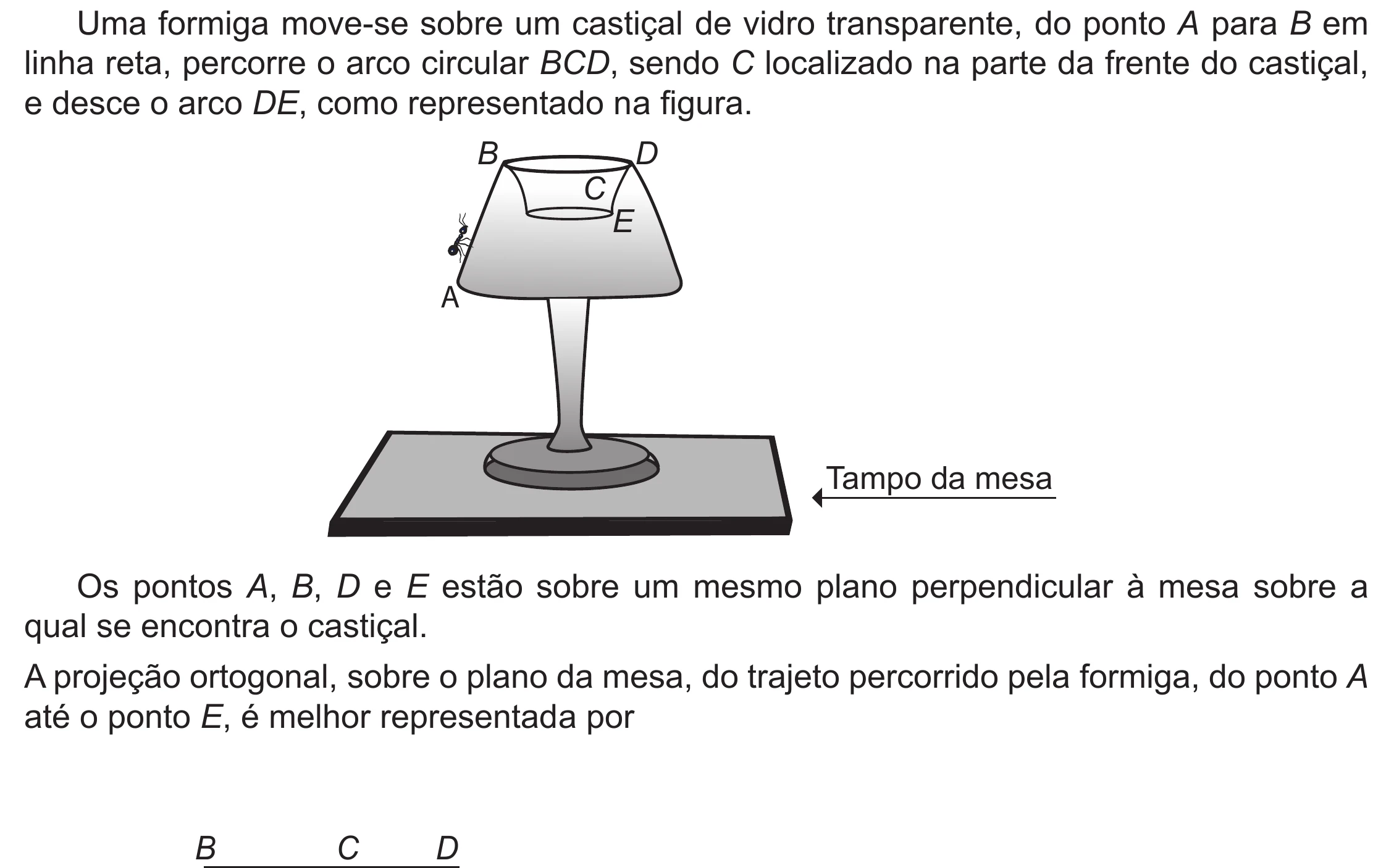 Enunciado original completo da questão 162 do ENEM 2020 - 2º Dia – Caderno 8 – Rosa (Ampliada) – Reaplicação/PPL, página 47.