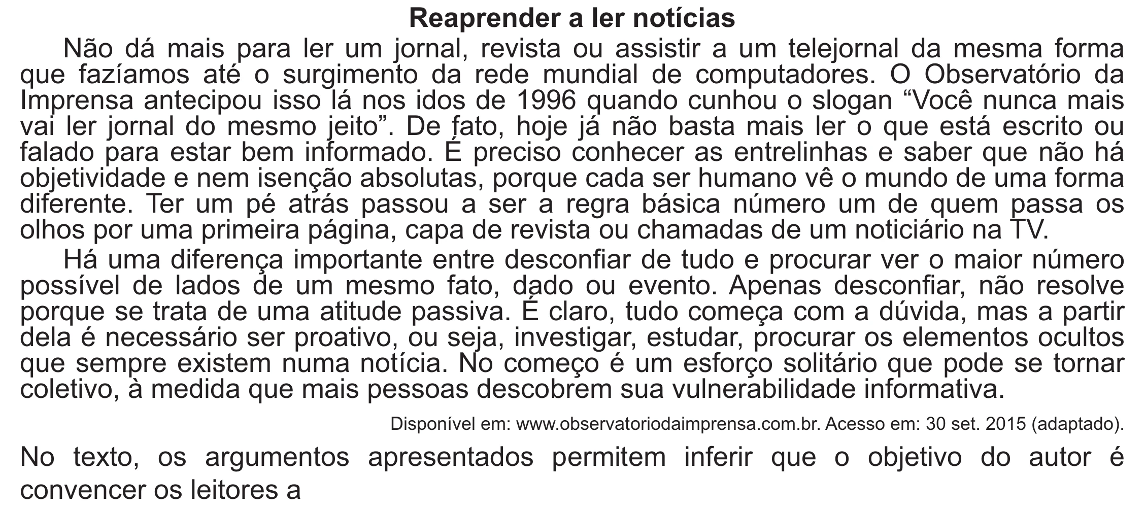 Enunciado original completo da questão 35 do ENEM 2021 - 1º Dia – Caderno 2 – Amarelo (Ampliada) – Aplicação Regular, página 31.