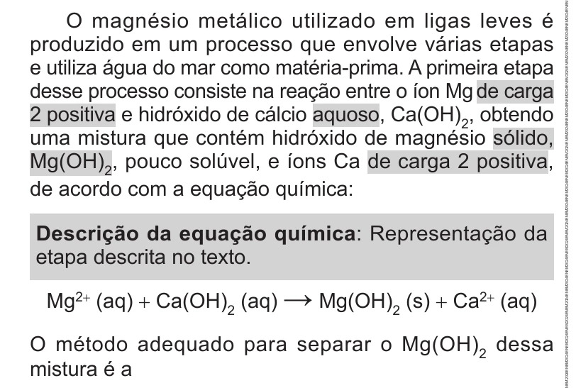 Enunciado original completo da questão 133 do ENEM 2024 - 2º Dia – Caderno 11 – Laranja (braile e ledor) – Aplicação Regular, página 19.