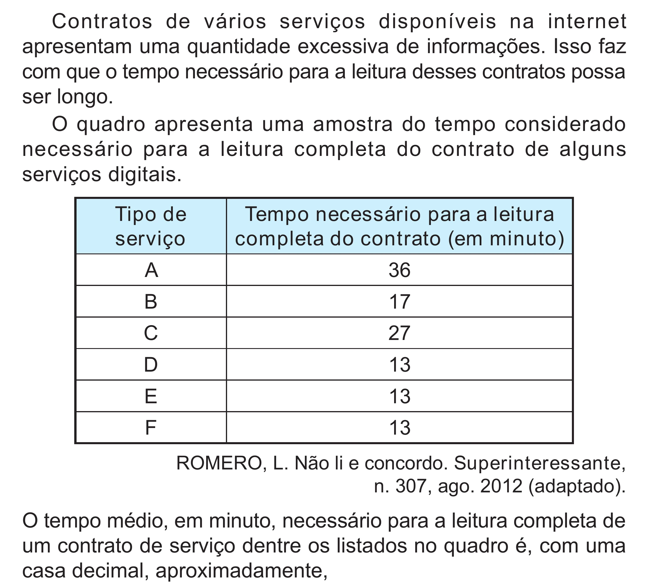 Enunciado original completo da questão 136 do ENEM 2024 - 2º Dia – Caderno 8 – Verde – Aplicação Regular - (Superampliada), página 51.