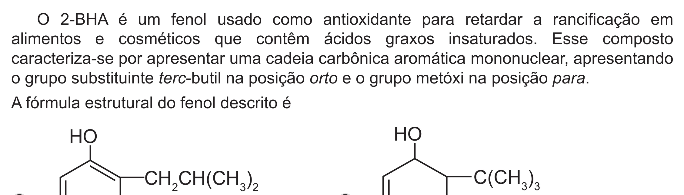 Enunciado original completo da questão 116 do ENEM 2019 - 2º Dia – Caderno 5 – Amarelo (Ampliada) – Reaplicação/PPL, página 19.