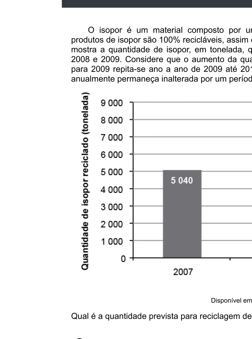 Enunciado original completo da questão 138 do ENEM 2020 - 2º Dia - Caderno 5 – Amarelo – Aplicação digital, página 53.