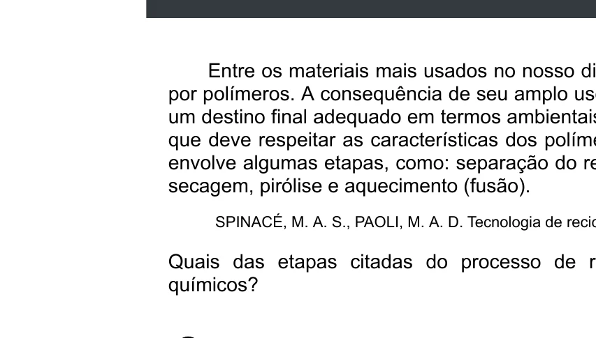 Enunciado original completo da questão 124 do ENEM 2020 - 2º Dia - Caderno 5 – Amarelo – Aplicação digital, página 39.