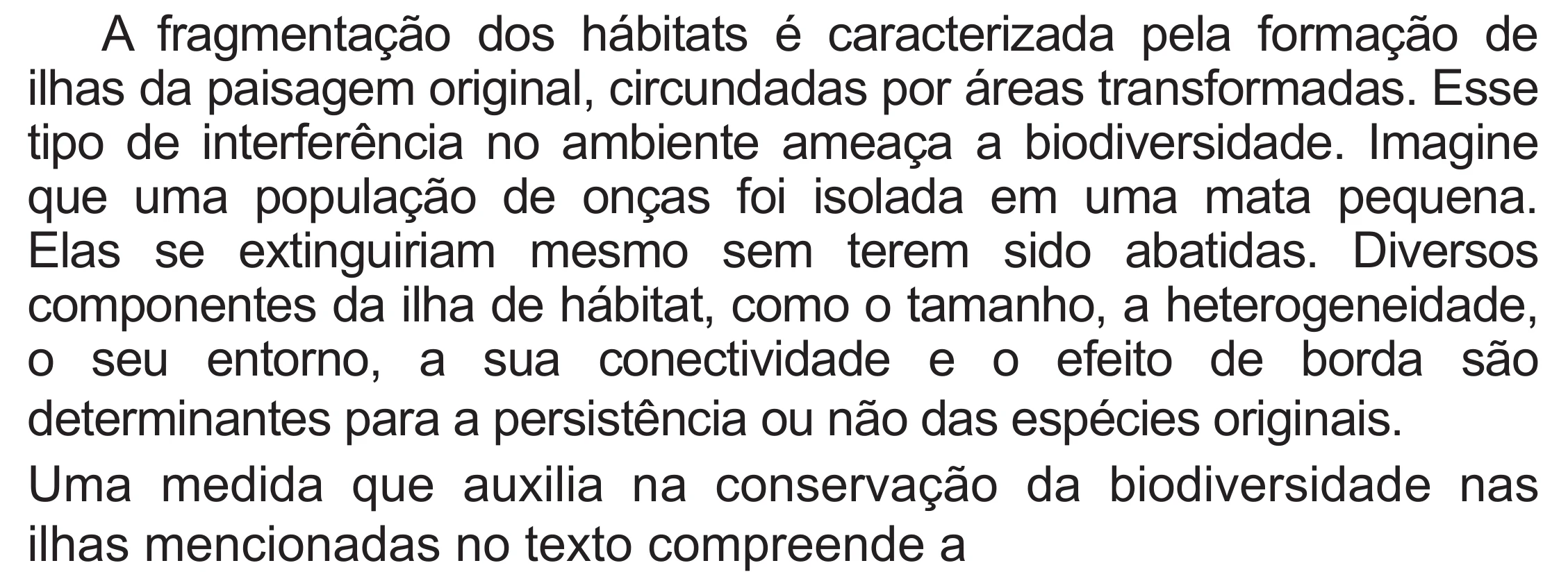 Enunciado original completo da questão 116 do ENEM 2020 - 2º Dia - Caderno 8 – Rosa (Superampliada) – Aplicação Regular, página 23.