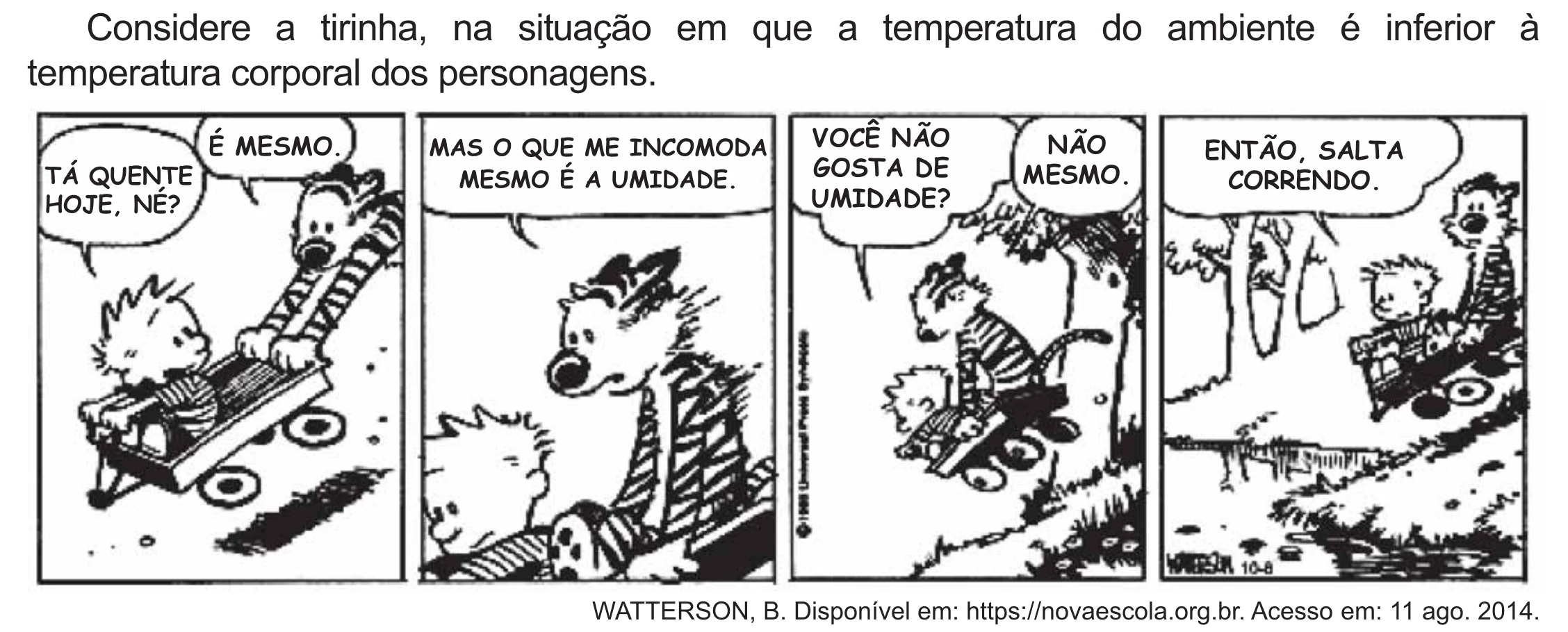 Enunciado original completo da questão 107 do ENEM 2021 - 2º Dia – Caderno 5 – Amarelo (Ampliada) – Aplicação Regular, página 14.