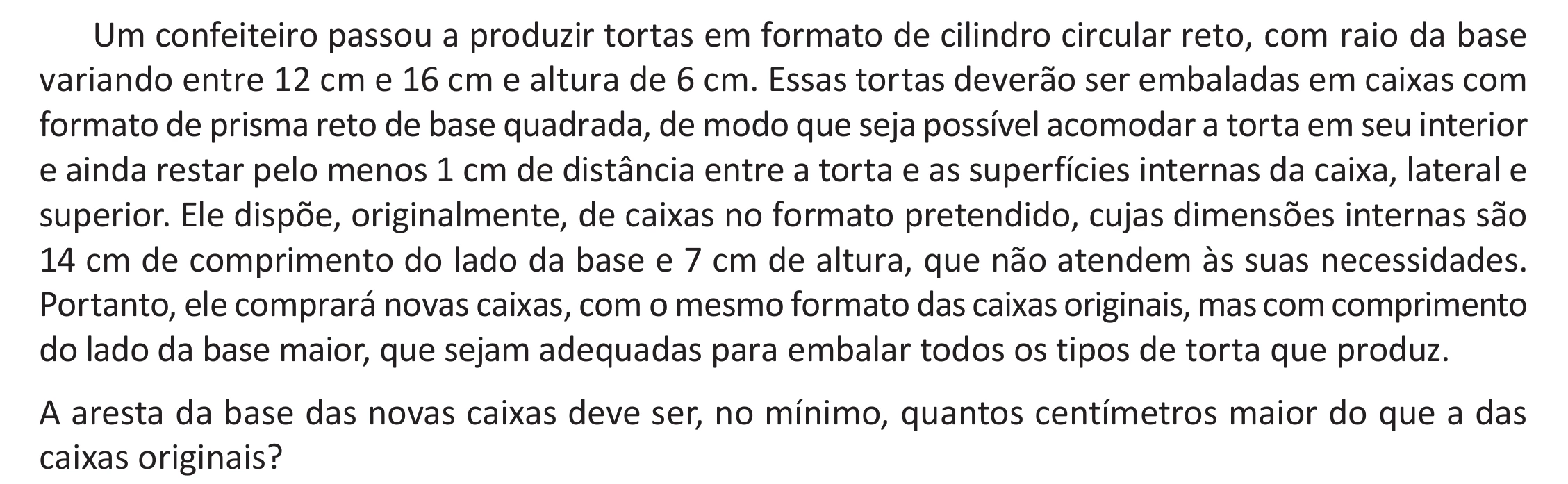 Enunciado original completo da questão 168 do ENEM 2025 - 2º Dia – Caderno 12 – Roxo (Libras) – Aplicação Regular - (Ampliada), página 55.