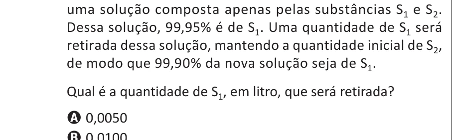 Enunciado original completo da questão 137 do ENEM 2025 - 2º Dia – Caderno 5 – Amarelo – Aplicação Regular, página 16.