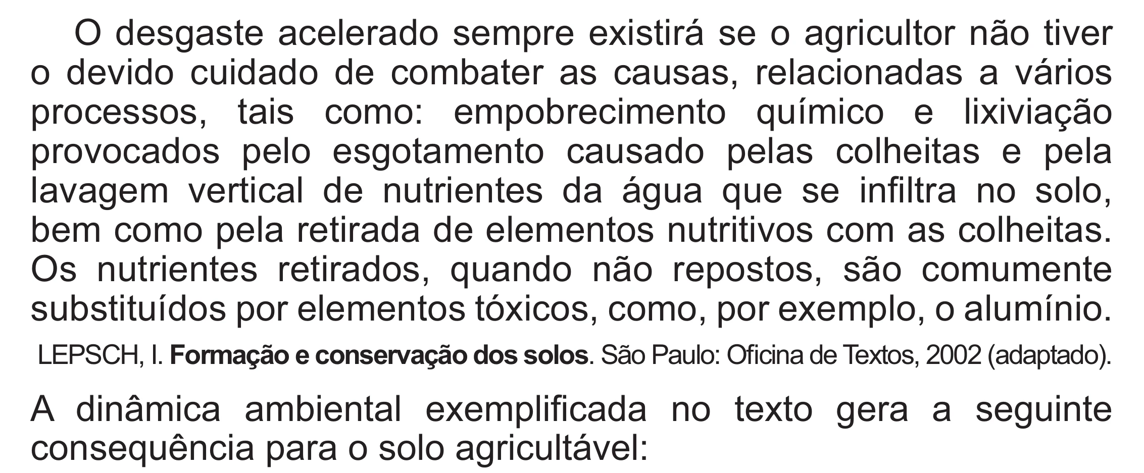 Enunciado original completo da questão 55 do ENEM 2017 - 1º Dia - Caderno 1 - Azul (Superampliada) – Aplicação regular, página 58.