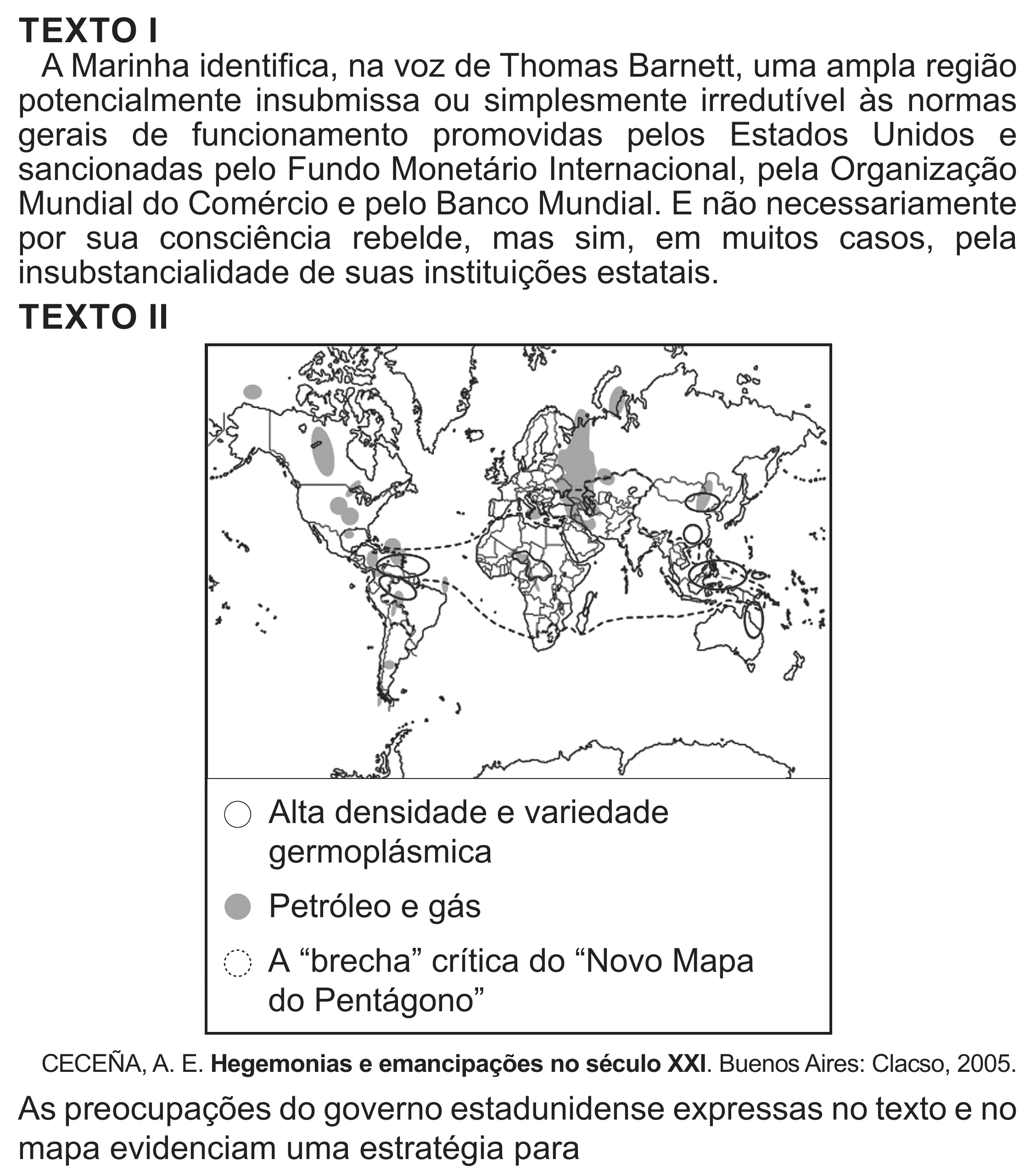 Enunciado original completo da questão 69 do ENEM 2022 - 1º Dia – Caderno 10 – Verde (Libras – Superampliada) – Aplicação Regular, página 66.